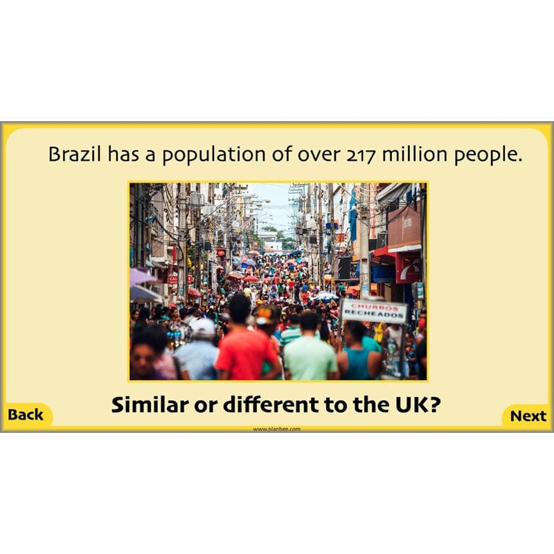 PlanBee South America KS2 Geography Lesson Pack by PlanBee