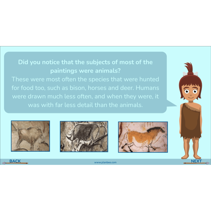 PlanBee Stone Age Art KS2 lessons