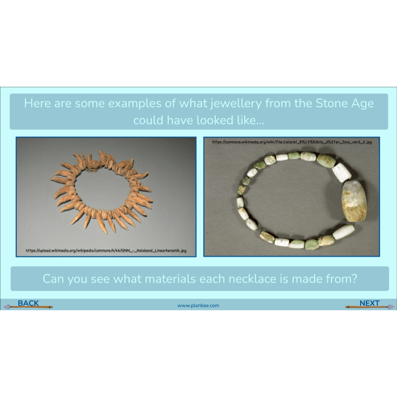 PlanBee Stone Age Art KS2 lessons