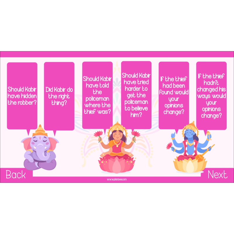 PlanBee Primary Resources Hinduism KS2 RE Lesson Pack | PlanBee