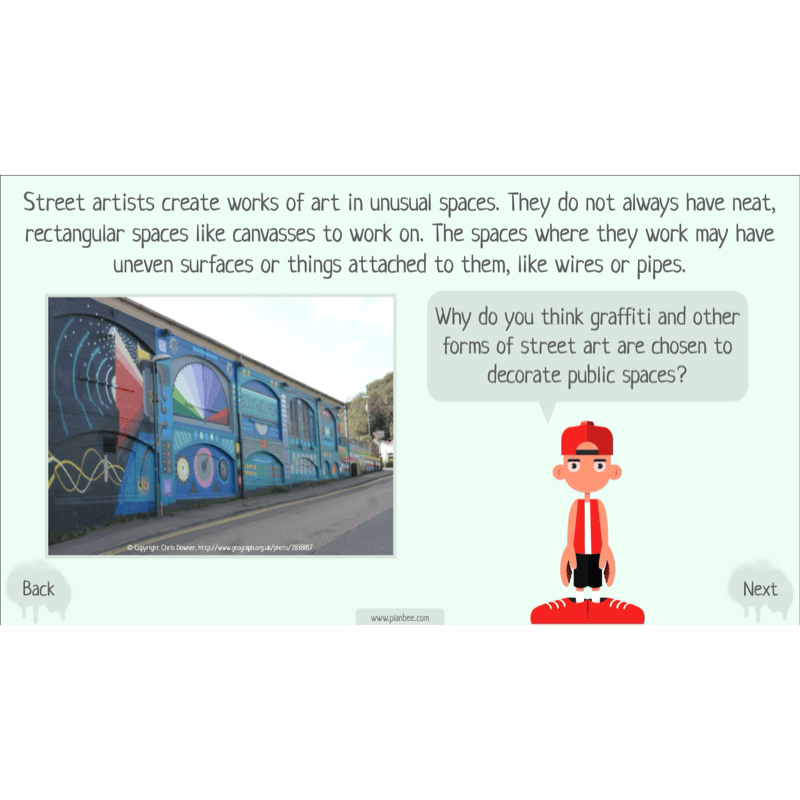PlanBee Graffiti Art KS2 Planning | Street Art Lessons by PlanBee