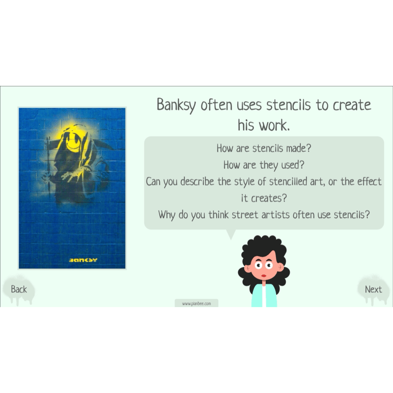 PlanBee Graffiti Art KS2 Planning | Street Art Lessons by PlanBee