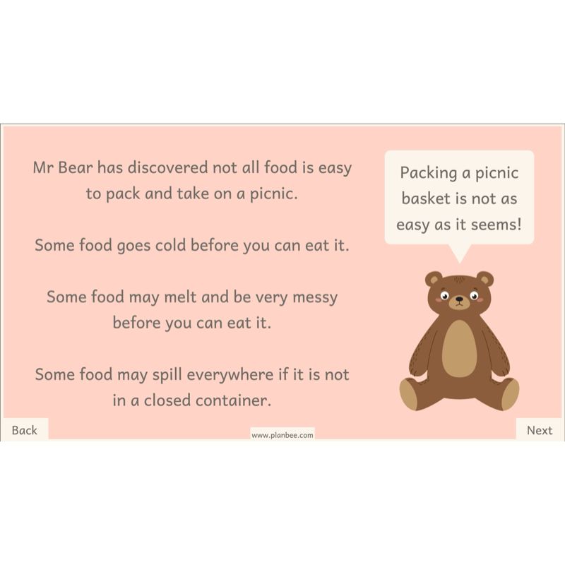 PlanBee Teddy Bears Picnic Ideas and DT Lessons by PlanBee