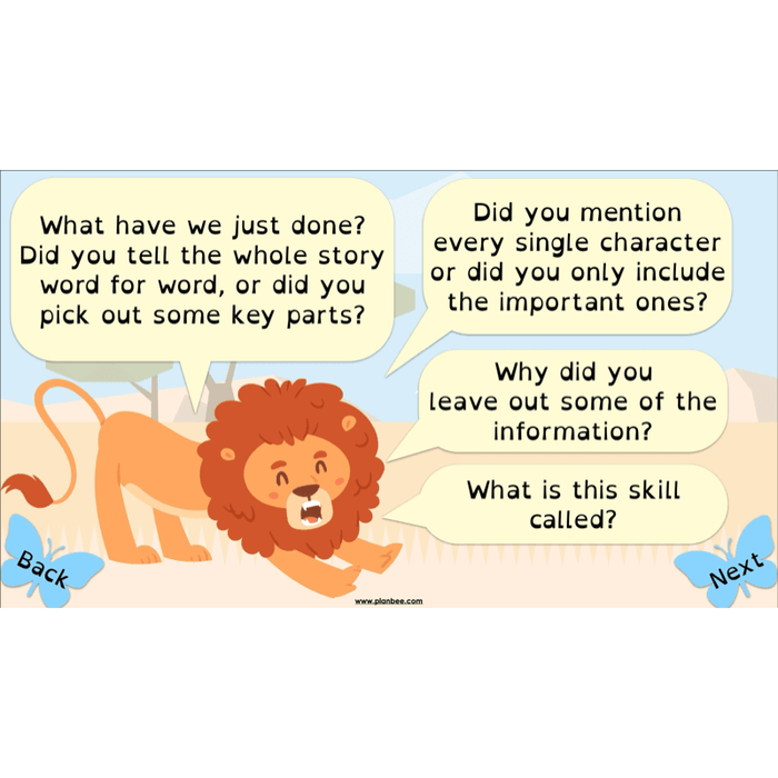 PlanBee FREE Mini-scheme | The Butterfly Lion Reading Skills KS2