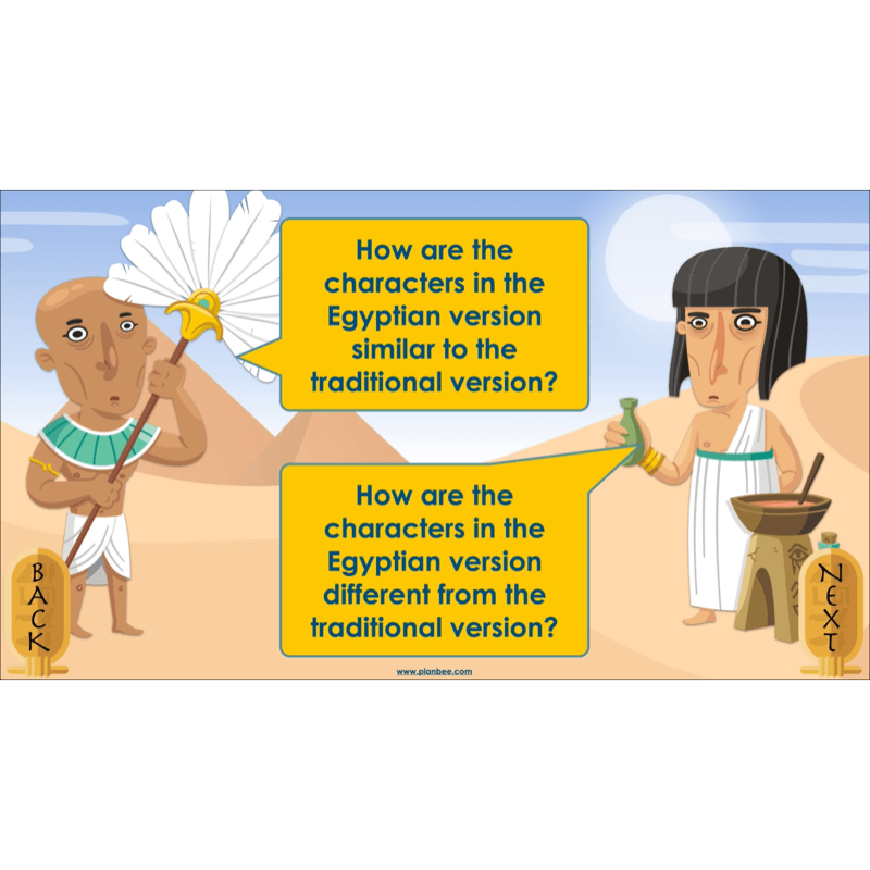 PlanBee The Egyptian Cinderella Planning Pack for KS2