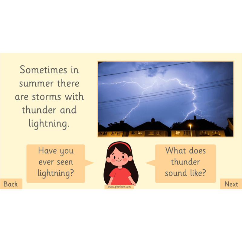 PlanBee The Four Seasons KS1 Geography Lesson Pack