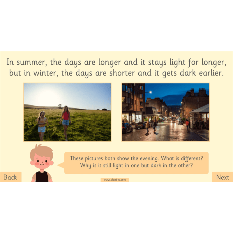 PlanBee The Four Seasons KS1 Geography Lesson Pack