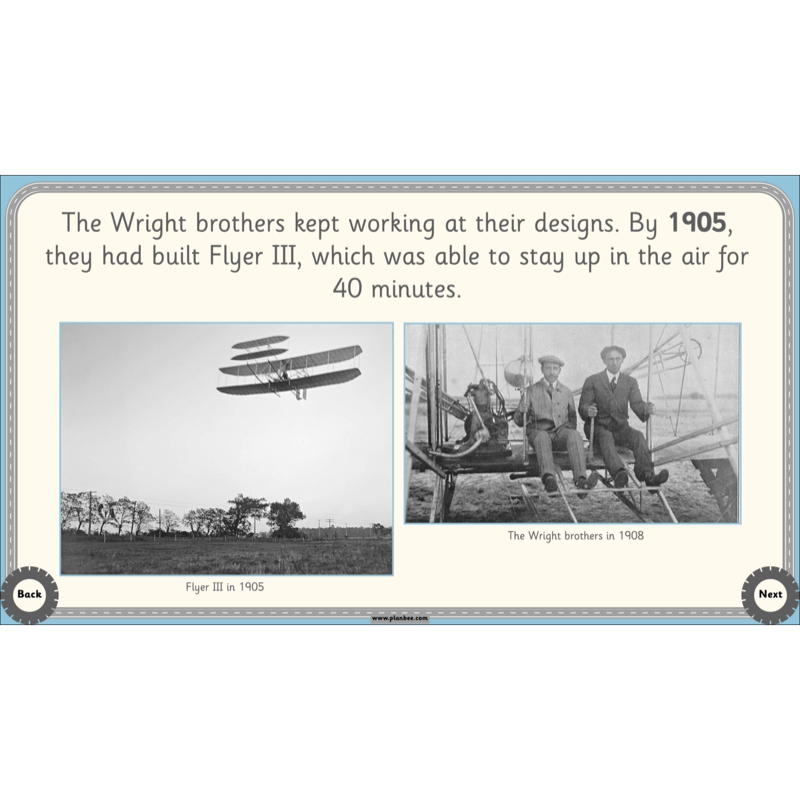 PlanBee The History of Transport KS1 History Lesson Pack