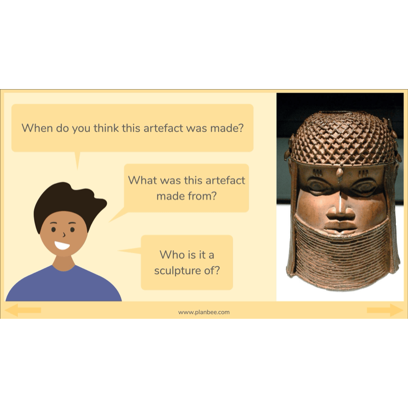 PlanBee The Kingdom of Benin KS2 History Lesson Pack