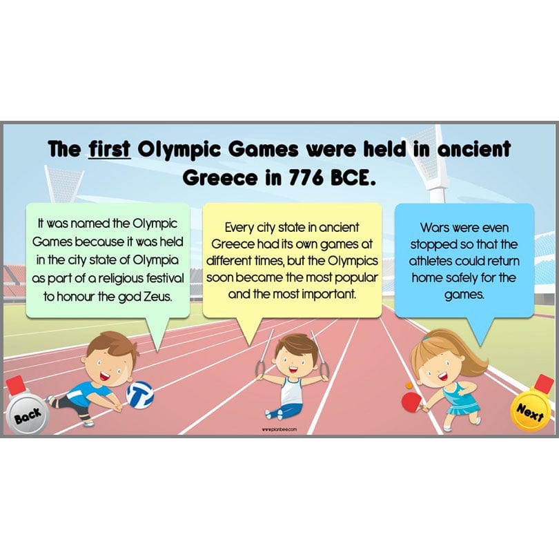 PlanBee Olympic Games LKS2 Lesson Pack by PlanBee