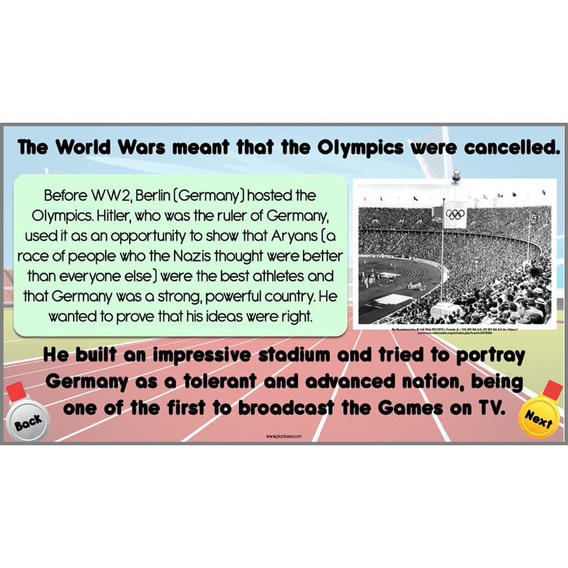 PlanBee Olympic Games Year 5/6 Lesson Pack by PlanBee
