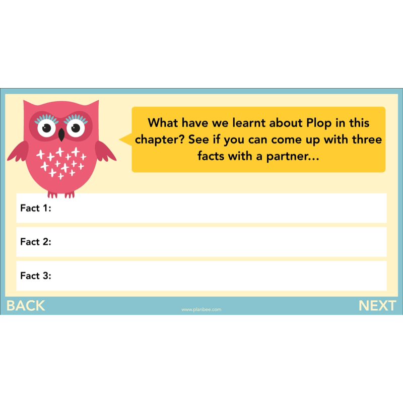 PlanBee The Owl who was Afraid of the Dark | KS2 Comprehension