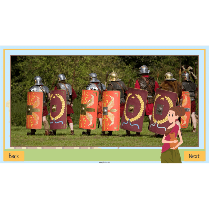 PlanBee The Romans KS2 Topic Enrichment Lesson Pack