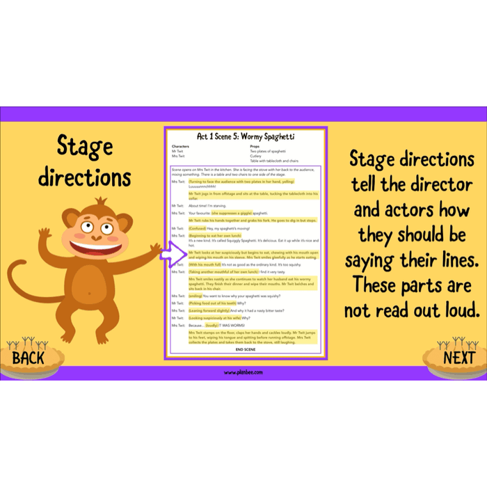 PlanBee The Twits: Playscripts KS2 | Year 4 English Pack