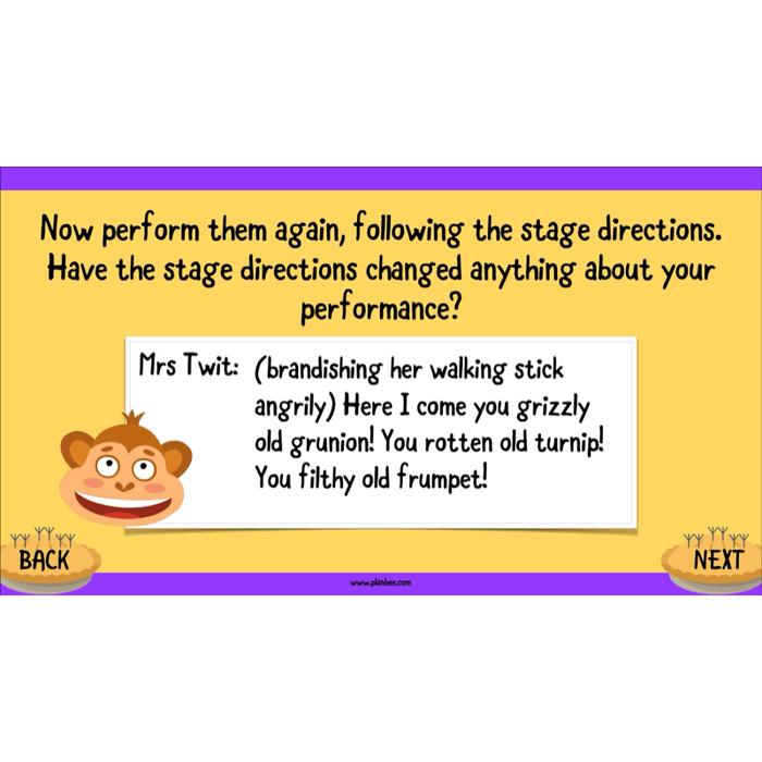 PlanBee The Twits: Playscripts KS2 | Year 4 English Pack