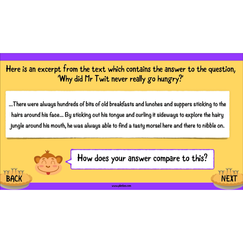 PlanBee The Twits Reading Comprehension KS2 | Year 4 English Pack