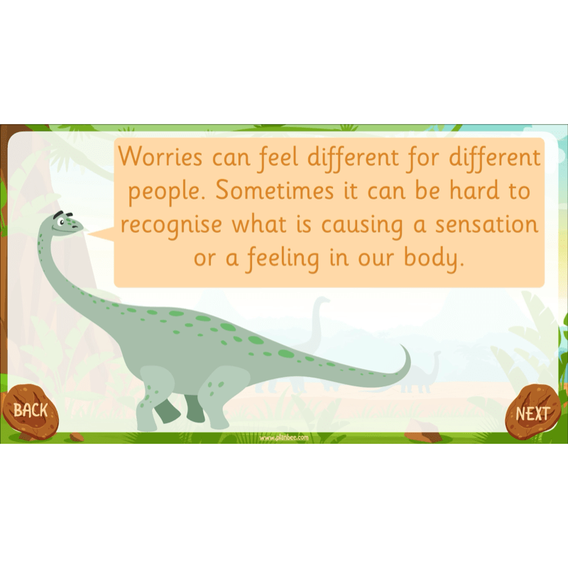 PlanBee The Worrysaurus KS1 PSHE Lesson Pack