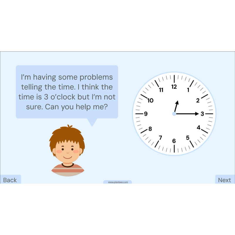 PlanBee Year 3 Time Word Problems Maths Lesson by PlanBee