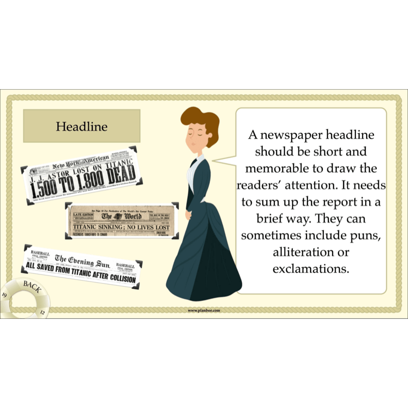 Titanic Recounts and Reports