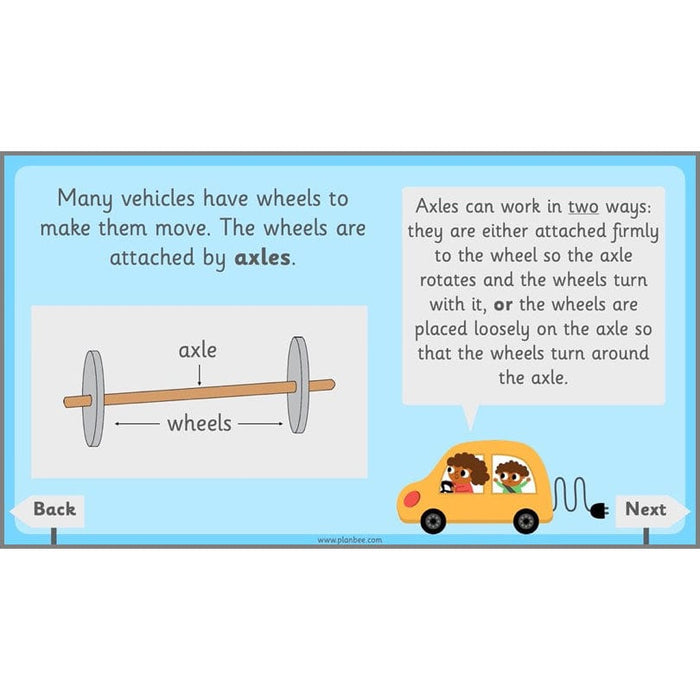 PlanBee Moving Vehicles KS1 Year 2 DT Lesson Planning by PlanBee