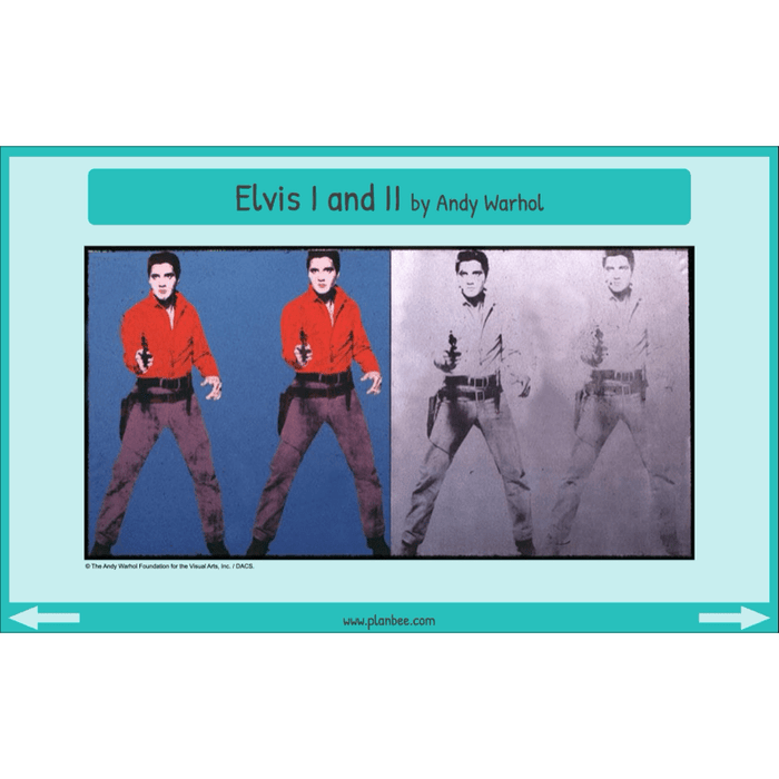 PlanBee Andy Warhol KS2 Art Lessons The Pop Art Movement | PlanBee