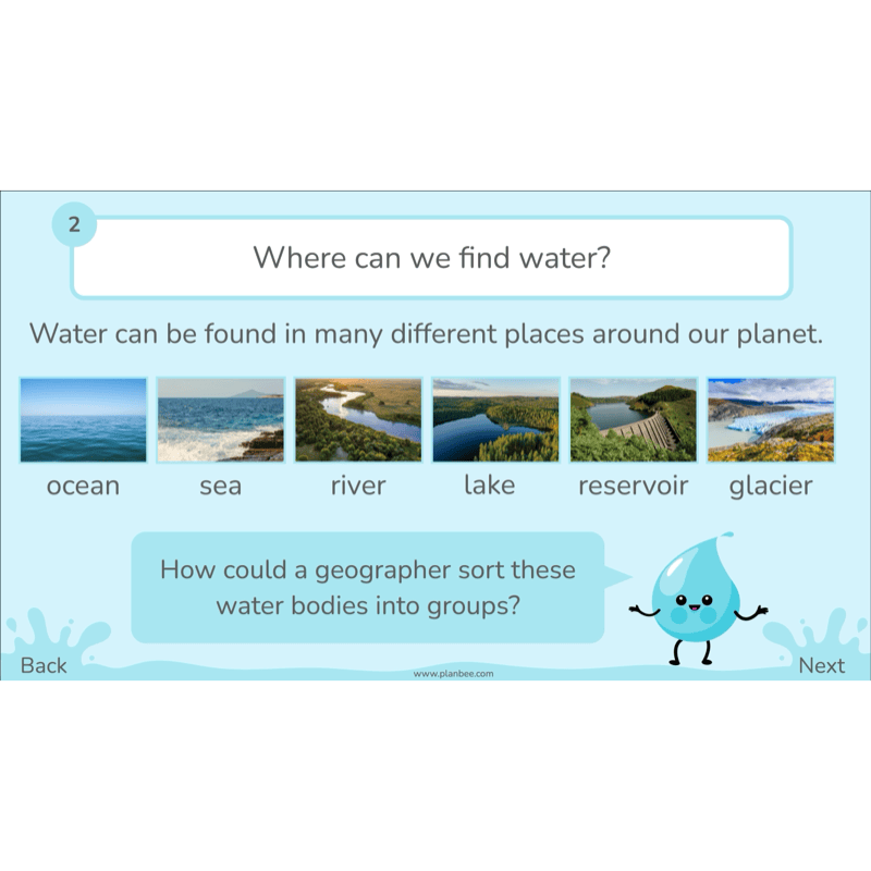 PlanBee Water World Rivers and Coasts KS2 Geography Pack by PlanBee