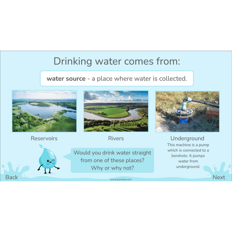 PlanBee Water World Rivers and Coasts KS2 Geography Pack by PlanBee