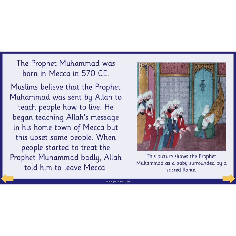 PlanBee What do Muslims celebrate? KS1 Islamic Festival Lessons