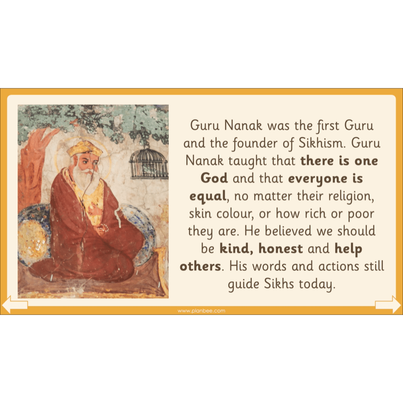PlanBee What do Sikhs believe? | KS1 RE lesson planning