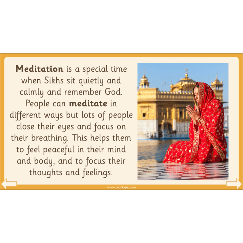 PlanBee What do Sikhs believe? | KS1 RE lesson planning