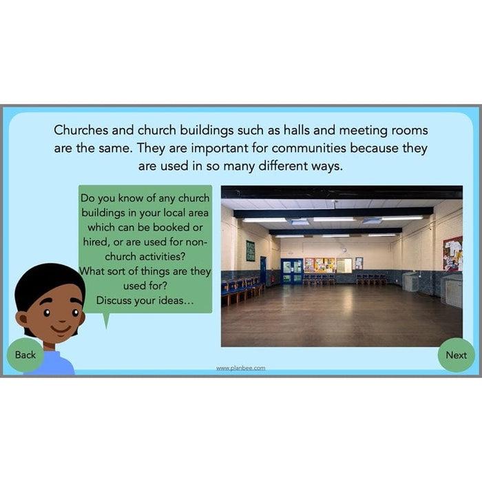 PlanBee What is a Church? Christian Places of Worship KS2 | PlanBee