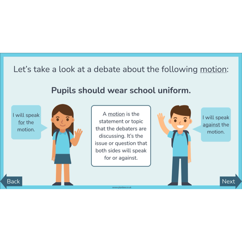 PlanBee What is a Debate KS2 | English Lessons