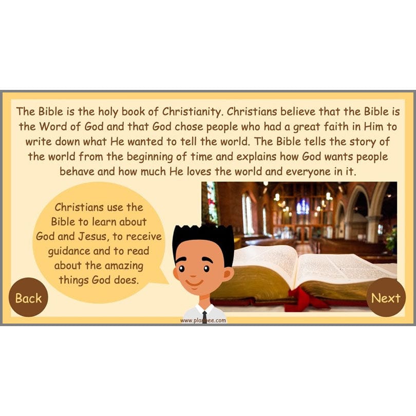 PlanBee What is the Christian Bible? Year 3 KS1 PlanBee RE Lessons