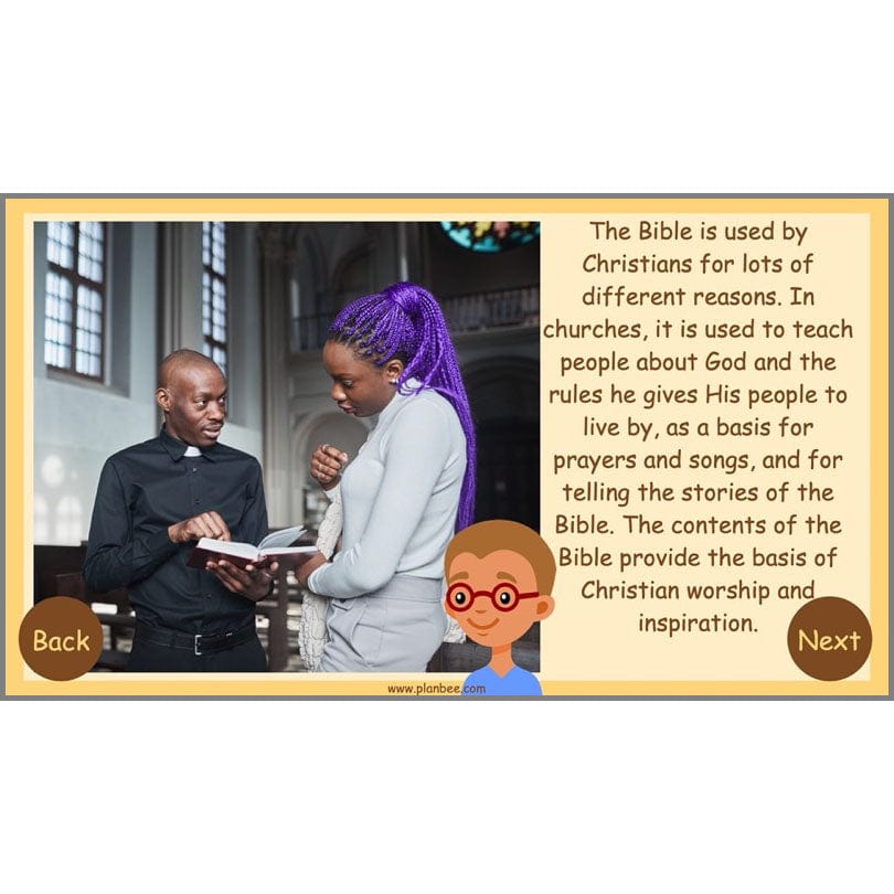 PlanBee What is the Christian Bible? Year 3 KS1 PlanBee RE Lessons