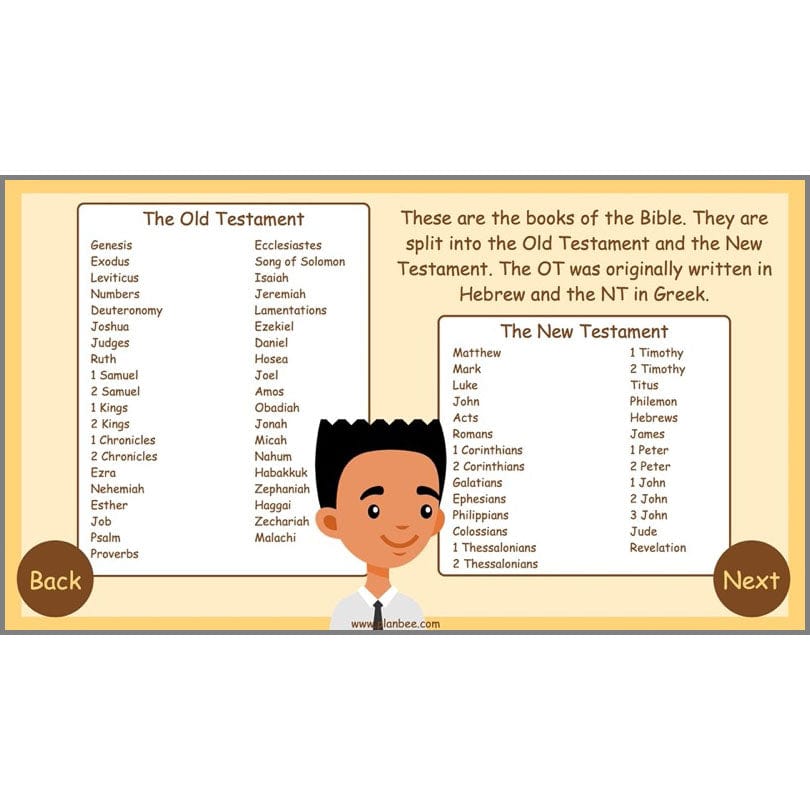 PlanBee What is the Christian Bible? Year 3 KS1 PlanBee RE Lessons