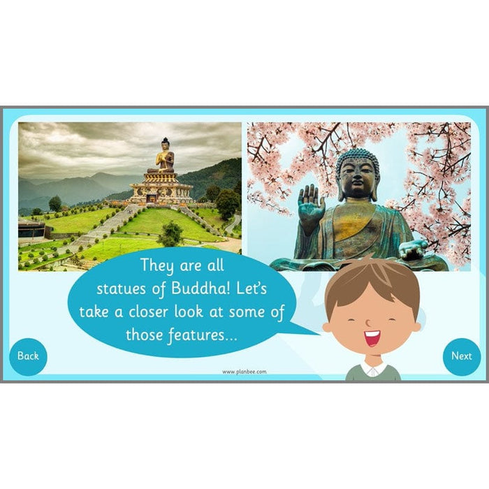 PlanBee Who was Buddha? Buddhism KS1 RE Lessons by PlanBee