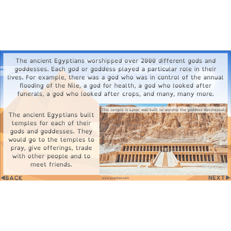 PlanBee Who were the Ancient Egyptians? KS2 History Lesson Pack