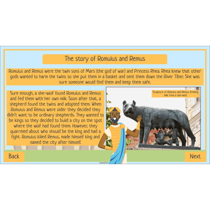 PlanBee Who were the Romans? KS2 Lesson Planning and Resources