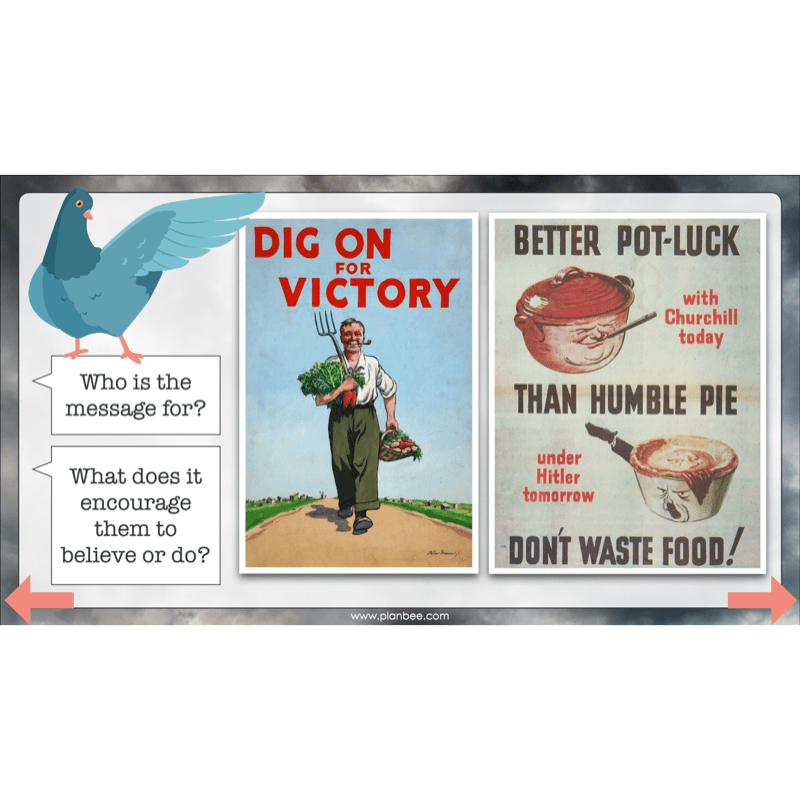 PlanBee WW2 Art KS2 Planning and Resources