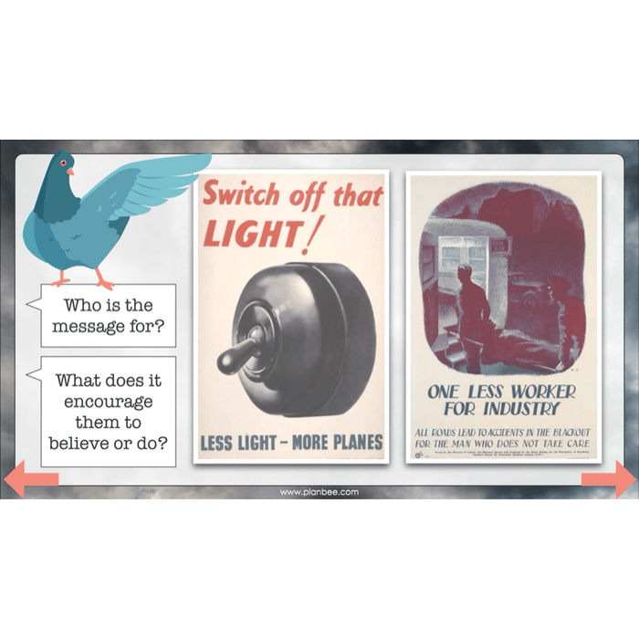 PlanBee WW2 Art KS2 Planning and Resources