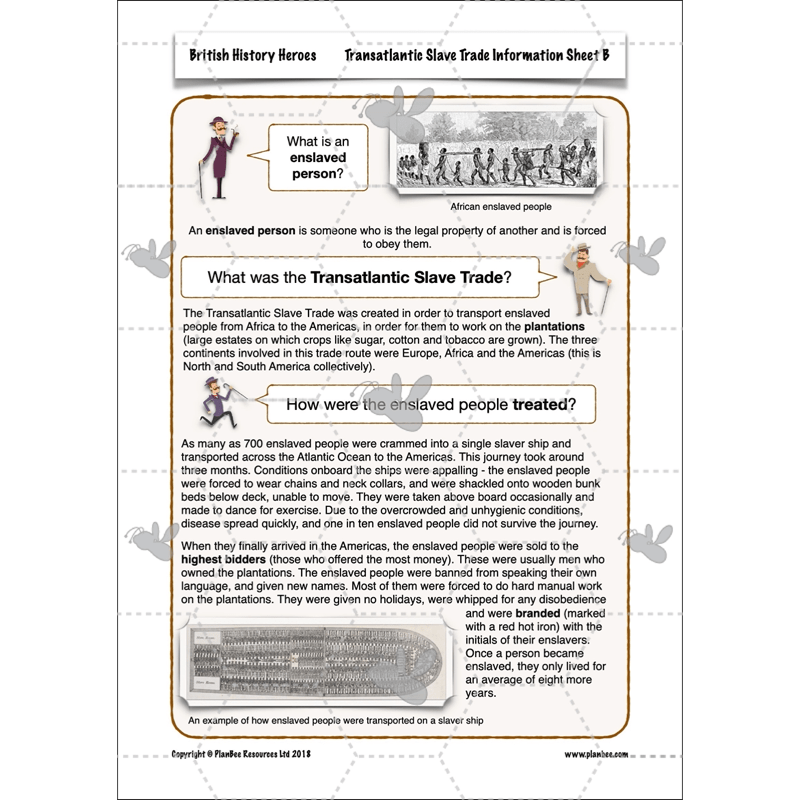 PlanBee British History Heroes KS2 History Lessons by PlanBee