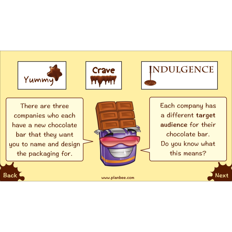 PlanBee Chocolate Packaging | KS2 DT lessons