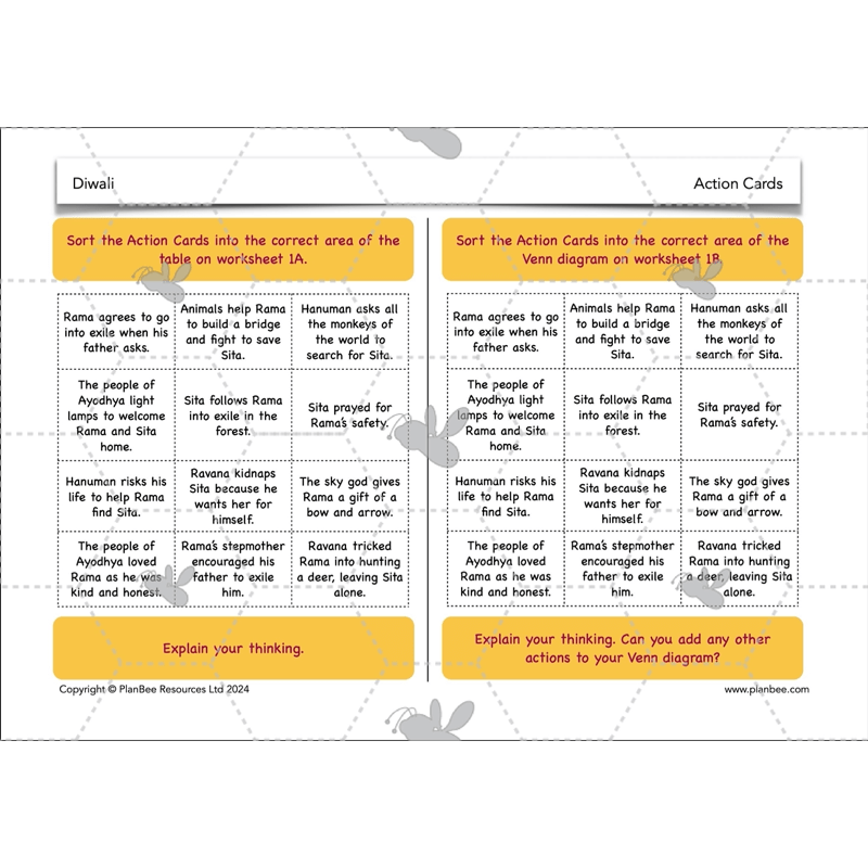PlanBee Diwali KS2 RE Lessons