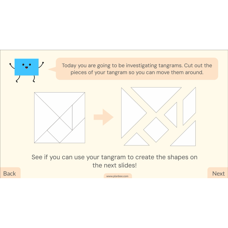 PlanBee 2D Shapes Year 3 Maths Lesson Pack by PlanBee