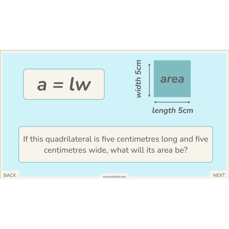 PlanBee Algebra: simple algebra lesson planning for Year 6