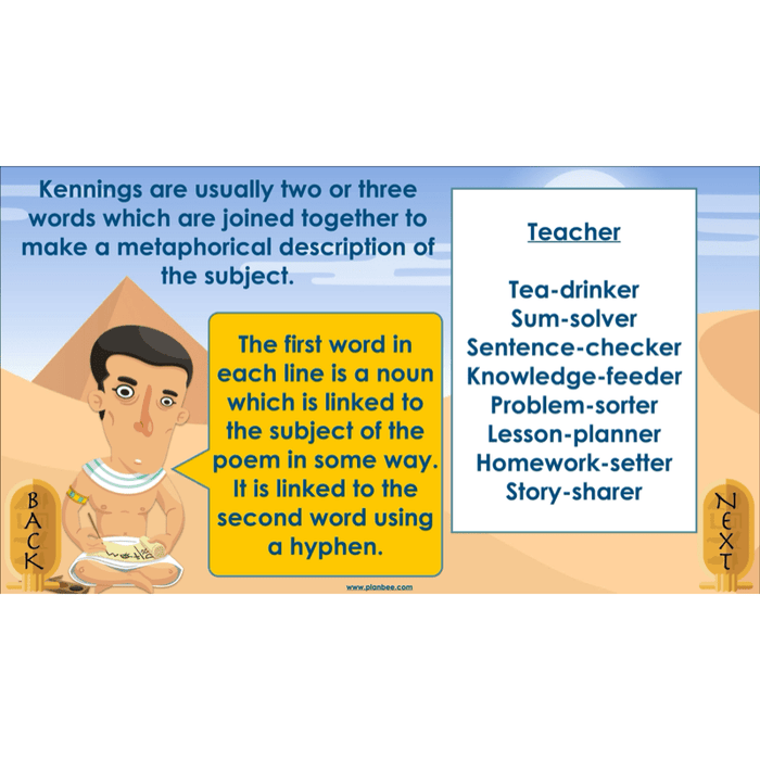 PlanBee Ancient Egyptian Poetry | KS2 English Pack