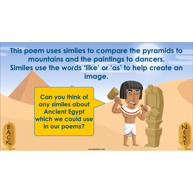 PlanBee Ancient Egyptian Poetry | KS2 English Pack