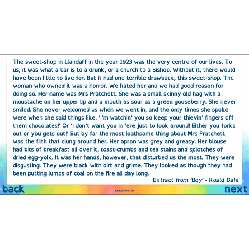 PlanBee Autobiography KS2 English Planning and Resources