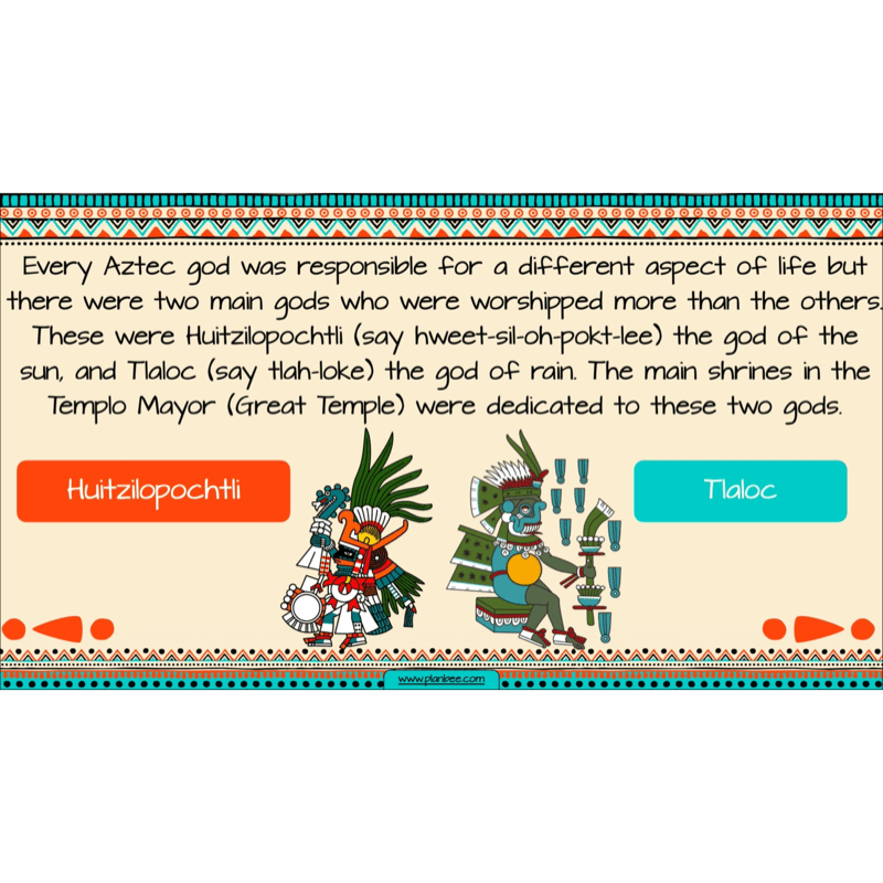 PlanBee Aztecs KS2 Lesson Planning and Resources 