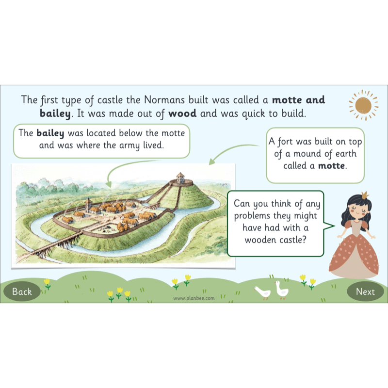 PlanBee Castles Castles KS1 History Lesson Planning and Resources